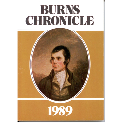 Burns Chronicle - 1989