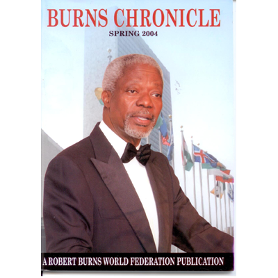 Burns Chronicle - Spring 2004