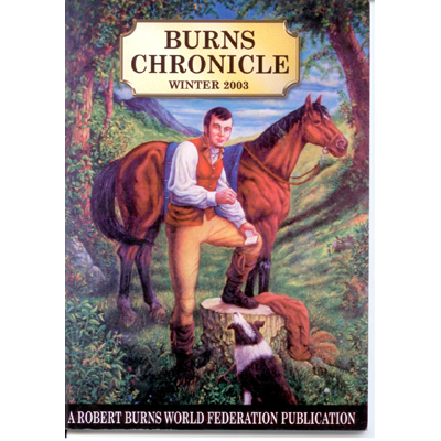 Burns Chronicle - Winter 2003