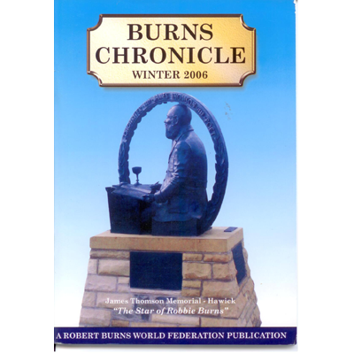 Burns Chronicle - Winter 2006